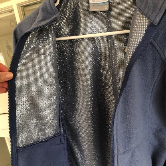 Columbia Fleece Girls coat Sz MEDIUM - Picture 3 of 7